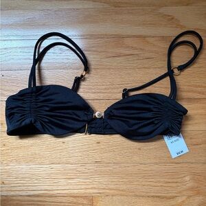 PacSun Black Bikini Top NWT XS REPOSH